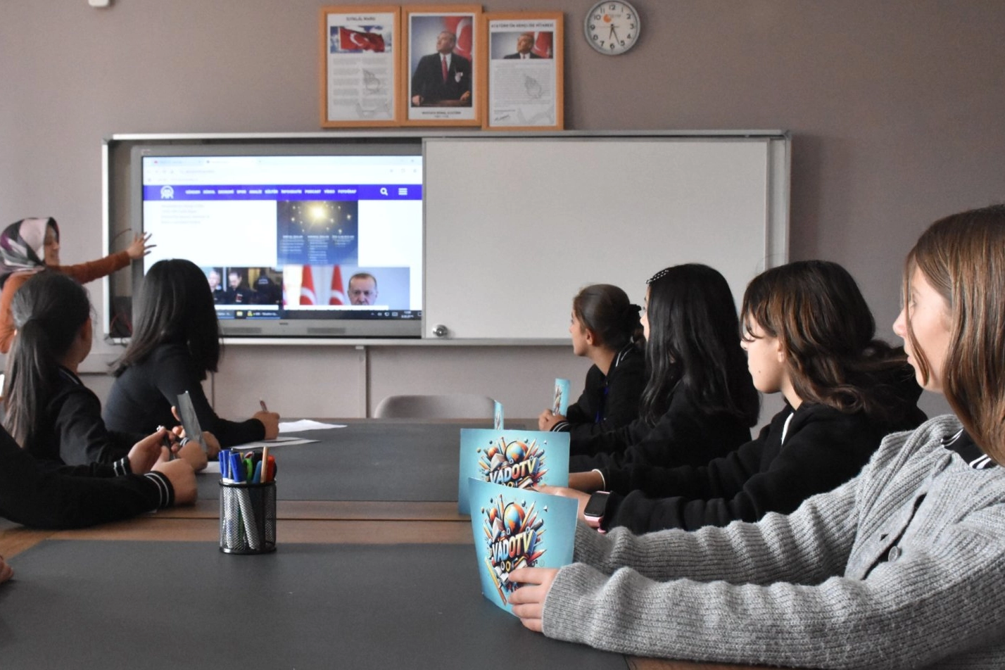 Van Tuşba'da gazeteciliğin inceliklerini öğreniyorlar