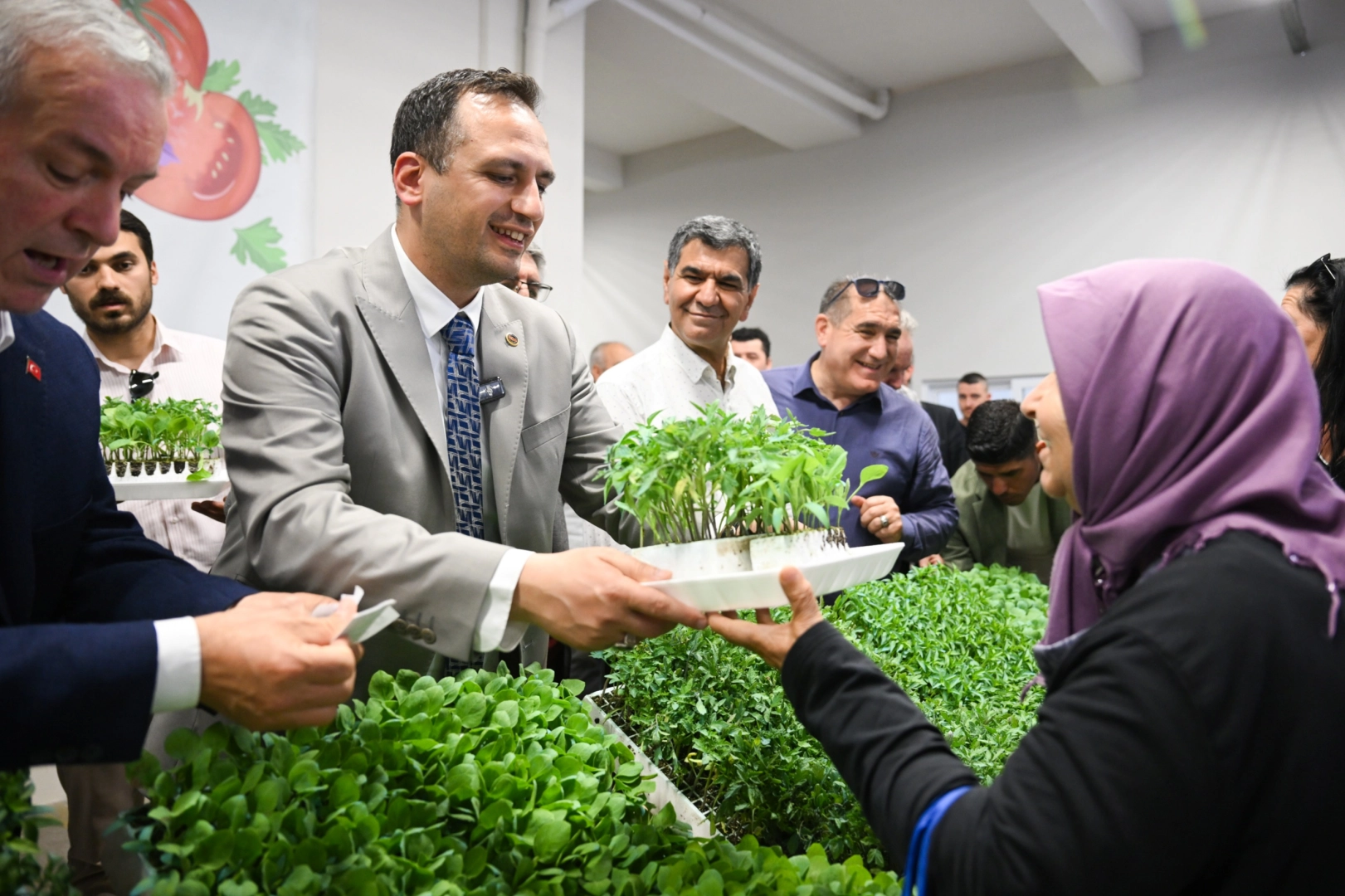 İzmir Bornova’da kırsala yeşil destek