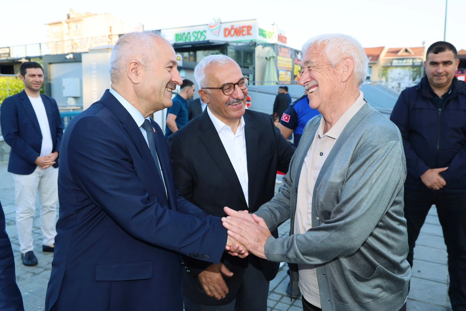 Gebzeliler bayramlaştı