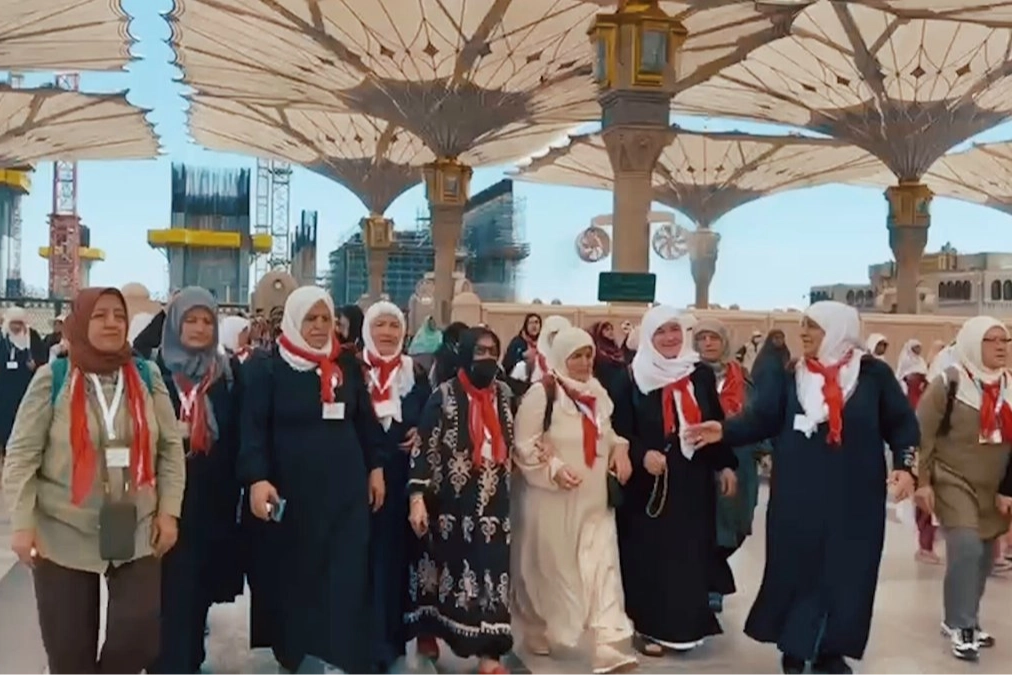 Şehit yakınları umreden döndü