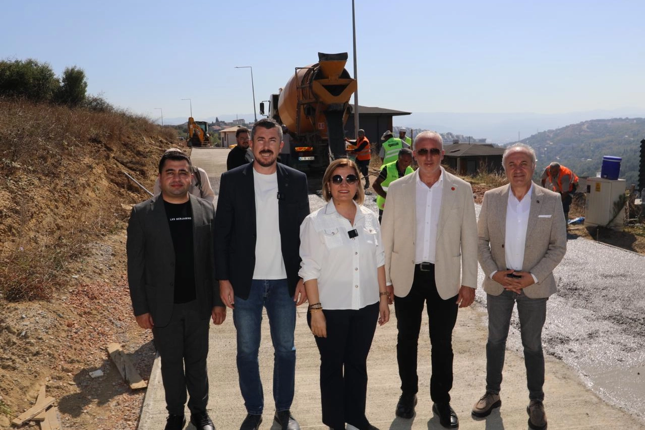 İzmit Belediyesinden Kabaoğlu’na konforlu ve güvenli yollar